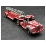 Retro Tootsietoy Die-Cast Ladder Fire Truck