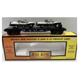 MTH RailKing Baltimore & Ohio Flat Car 30-76163