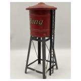 Bing tinplate water tower manufactured in Germany