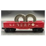 Red vintage Lionel #9032 Southern Pacific open