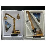 (2) Kaidiwei Die-Cast Construction Equipment