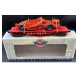 Lionel 6-26024 6817 flatcar w/ Allis-Chalmers