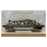 Menards Gold Line Collection Army Flatcar with