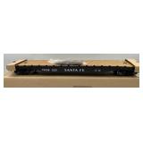Menards O Gauge Santa Fe Long Flatcar 279-4386