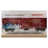 Menards Gold Line Weathered Southern Boxcar with