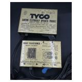 2 vintage model train transformers
