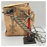Marx No. 438 automatic crossing gate O gauge