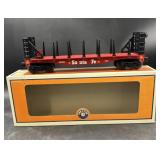 Lionel 6-26390 Santa Fe O27 Scale Flat Car with