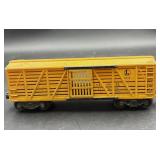 vintage Lionel 6656 Lionel Lines yellow stock car