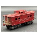 Red vintage A.C. Gilbert American Flyer 'S' Gauge