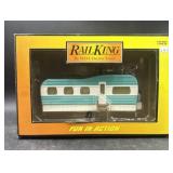 M.T.H. Electric Trains RailKing Turquoise & W