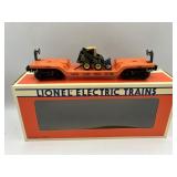 Lionel 6-16958 flatcar with Ertl New Holland