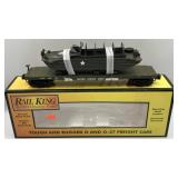 MTH RailKing O Gauge U.S. Army Flat Car w/ GMC