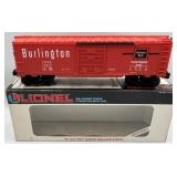 Lionel 6-19217 O Gauge Burlington Boxcar