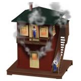 Lionel 6-12768 Burning Switch Tower accessory