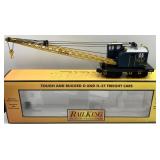 MTH RailKing Santa Fe American Crane Car 30-7967