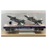 Menards Gold Line Air Force flatcar 279-4490