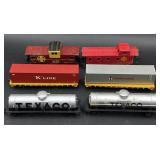 HO Scale Freight Cars & Cabooses ï¿½ Texaco, Santa