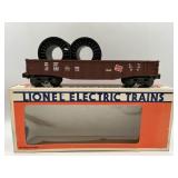 Lionel 6-19400 Milwaukee Road gondola with cable