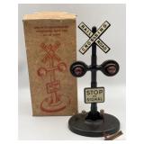 Louis Marx Twin Light train crossing signal model