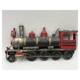 Metal 1997 steam locomotive train engine wall