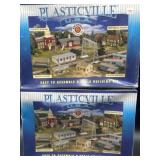 (2) Factory Sealed Bachmann Plasticville U.S.A. O