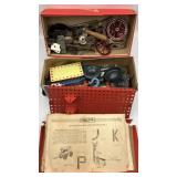 vintage A.C. Gilbert Erector Set Pieces