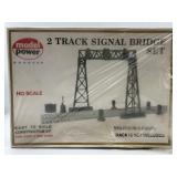 NIB Model Power HO Scale 2 Track Signal Bridge