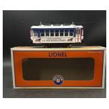 Lionel U.S. War Bond Trolley in O Gauge scale,