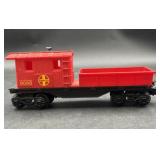 Red Santa Fe vintage Lionel Trains No. 9085 work