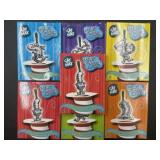 (7) Cat In The Hat silver plated ornaments - 2003