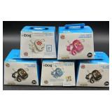 (5) i-Dog Sealed Kids Meal Toys - 2007