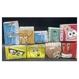 (10) SpongeBob SquarePants Sealed Kids Meal Toys