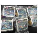 (8) Aladdin Sealed Kids Meal Toys - 1992
