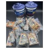 (13) Gargoyles Sealed Kids Meal Toys - 1995 + 2