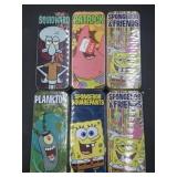 (6) SpongeBob digital watches - in tins - Sealed