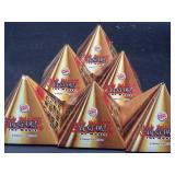 (6) Yu-Gi-Oh! Pyramid box Sealed Kids Meal Toys -