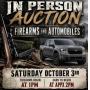 October 3rd  FIREARMS AND AUTOS