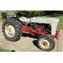 1957 FORD TRACTOR, FERGUSON PLOW & GRADER BLADE