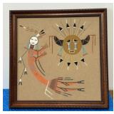Native American Sand Painting