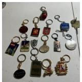 Lot of Assorted Collectible Key Chains