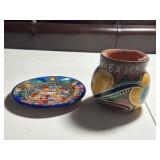 2 Mexican Pottery Pieces