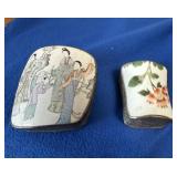 Pair of Asian Lidded Boxes
