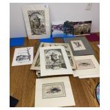 Large Lot of Miscellaneous Artwork