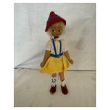 Wood Dutch Girl Doll