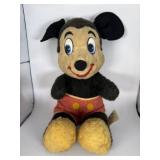 Vintage Mickey Mouse Plush Stuffed Animal