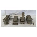 4 Vintage Sewing Machine Foot Pedals