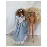 2- Barbie Dolls