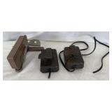 3 Vintage Sewing Machine Foot Pedals