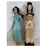 Two Vintage Vietnamese Dolls